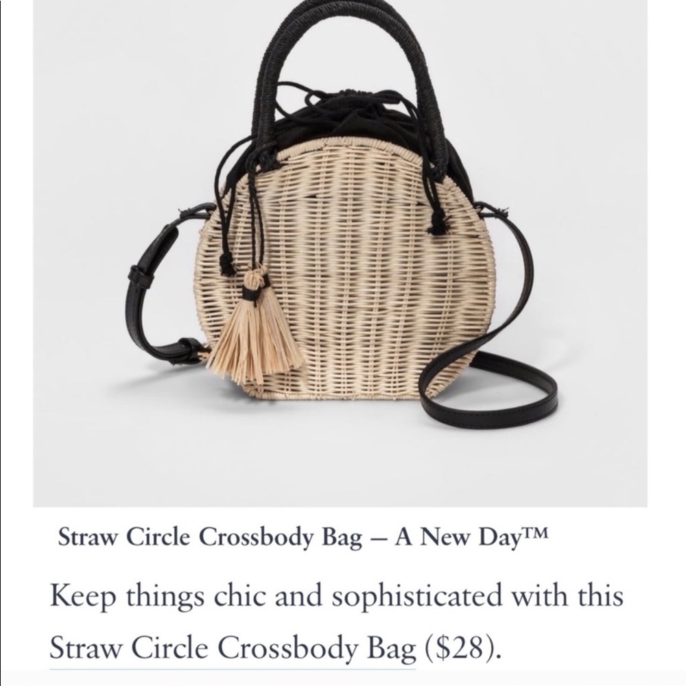Straw bag